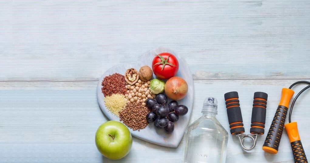 noix, fruits, légumes, cordes